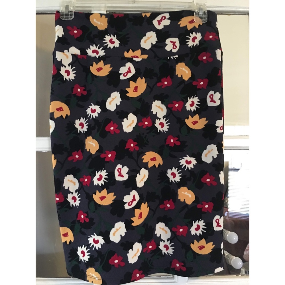 Floral Lularoe Cassie Skirt